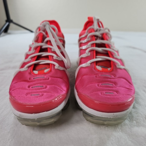 WMNS NIKE AIR VAPORMAX PLUS PLATINUM TINT PINK-FLASH CRIMSON SZ 6.5 [CZ7995-001] - Picture 7 of 8